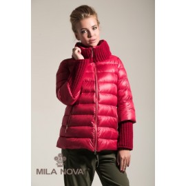 Пуховик К-1 червоний